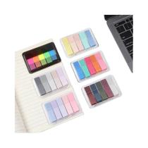 Notas Adesivas Fluorescentes Transparentes Marcadores De Página Índices De Classificação Em PET