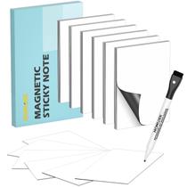 Notas Adesivas Magnéticas HOMiDEK Pacote com 30 Unidades 13x8 cm Reutilizáveis Notas Adesivas Magnéticas HOMiDEK Pacote com 30 Unidades 13x8 cm Reutilizáveis