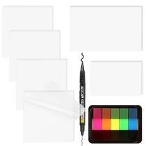 Notas adesivas MEIGAONE Transparent 700 Sheets com abas de índice Notas adesivas MEIGAONE Transparent 700 Sheets com abas de índice