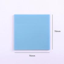 Notas Adesivas Quadradas Transparentes Coloridas Bloco Post It - 7,6 x 7,6cm - 50 Folhas Notas Adesivas Quadradas Transparentes Coloridas Bloco Post It - 7,6 x 7,6cm - 50 Folhas