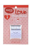 Notas adesivas sortidas em rolo Love - Molin