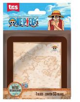 Notas Autoadesivas 75mm X 75mm Cartela C/1 Bloco x 50 Folhas One Piece