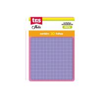 Notas Autoadesivas Daily Holic Pop 76x76mm TRIS Roxo