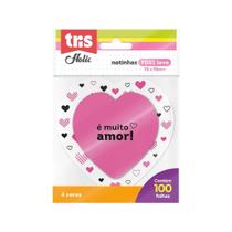 Notas Autoadesivas Holic Pop Love T001 Com 100 Folhas 70x70mm Tris