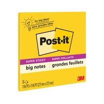 Notas Autoadesivas Super Fixas Post-it 28x28 cm Amarelas Notas Autoadesivas Super Fixas Post-it 28x28 cm Amarelas