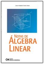 Notas de Álgebra Linear