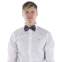 Notas musicais de gravata borboleta pré-amarrada Bow Tie Dress Up America
