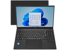 Notebook 15" Multi Ultra UB261, Celeron N4020C, Memória 4GB, SSD 128GB, Windows 11 + Microsoft 365 Personal, MULTILASER MULTILASER