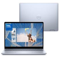 Notebook 2 em 1 Dell Inspiron 2IN1-I150U-M50 14" FHD+ Touch Intel Core 7 150U 16GB 1TB SSD Windows 11 Prata Gelo