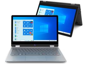 Notebook 2 em 1 Positivo DUO Intel Celeron 4GB - 64GB eMMC Touch Screen 11,6” Full HD Windows 11