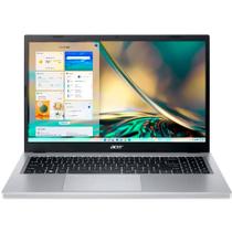 Notebook Acer A315-510P-34XC, Intel Core i3N305, 8GB, 256GB SSD, 15.6” Full HD, Windows 11 Home, Prata