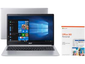 Notebook Acer A515-54-59BU Intel Core i5 8GB - 256GB SSD + Pacote Office 365 Personal 1 Digital