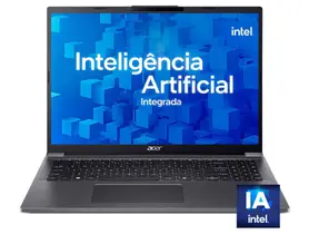 Notebook Acer Aspire 16 A16-71M-55H0 Intel Core Ultra 5 com IA Integrada 115U 16GB RAM 512GB SSD 16" Windows 11