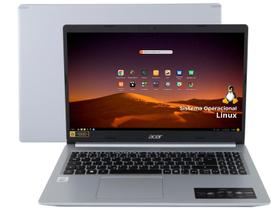 Notebook Acer Aspire 5 Intel Core i7 8GB 512GB - 15,6” Full HD Linux A515-54-76NA