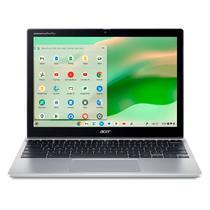 Notebook Acer Chromebook Spin 312 Intel Core i3-N305 8GB RAM 128GB eMMC Tela 12.6" Touch ChromeOS Inglês Prata - CP312-1