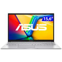 Notebook ASUS 15.6P I5-1334U 8GB 512GBSSD W11 - X1504VA-NJ1740W Prata Bivolt Notebook ASUS 15.6P I5-1334U 8GB 512GBSSD W11 - X1504VA-NJ1740W Prata Bivolt