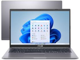Notebook ASUS Celeron Dual Core N4500 4GB 128GB SSD Windows 11 Home Tela 15,6 LED FHD Slate Grey