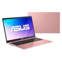 Notebook Asus Intel Celeron Dual Core N4020, 4GB RAM, 128GB, Tela 15.6, Windows 11 Pro, Rose Gold - E510MA-BR703X