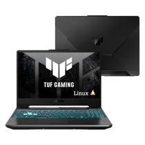 Notebook ASUS TUF Gaming A15 FA506NCG NVIDIA RTX3050 RYZEN 7 16GB RAM 512GB SSD Linux KeepOS Tela 15.6" FHD 144Hz Black - HN298 Notebook ASUS TUF Gaming A15 FA506NCG NVIDIA RTX3050 RYZEN 7 16GB RAM 512GB SSD Linux KeepOS Tela 15.6" FHD 144Hz Black - HN298