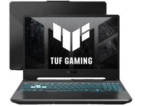 Notebook Asus Tuf Gaming A15 RTX 2050 Amd Ryzen 7-7435hs 16gb Ram 512gb SSD Windows 11 Home 144hz 15,6'' Grafite Preto