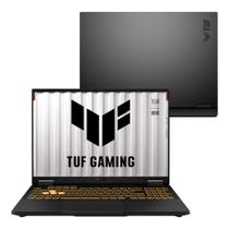 Notebook ASUS TUF Gaming F16 FX608JHR NVIDIA RTX 5050 Intel Core i7 14650HX 8GB Ram 512GB SSD Linux KeepOS Tela 16" 165Hz Nível IPS Cinza - RV019