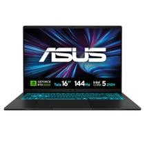 Notebook ASUS V16, NVIDIA RTX5050, Intel Core 5, 16GB, 512GB SSD, Tela 16" LCD LED FHD Notebook ASUS V16, NVIDIA RTX5050, Intel Core 5, 16GB, 512GB SSD, Tela 16" LCD LED FHD