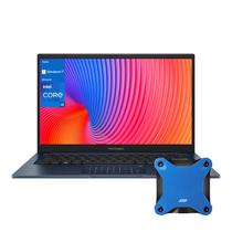 Notebook ASUS Vivobook 14" Core i3-1215U 8GB 128GB SSD
