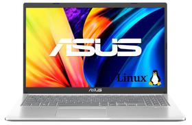 Notebook ASUS Vivobook 15 X1500EA-EJ3665 Intel Core i3 1115G4 3GHz 4Gb Ram 256Gb SSD Linux Endless OS 15,6” Led Fhd Intel UHD Graphics Prata Metálico