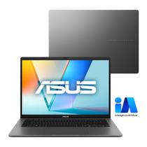Notebook ASUS Vivobook S14 S3407CA Intel Core Ultra 5 225H 16GB RAM 512GB SSD Linux KeepOS Tela 14” Led FHD Gray - LY171