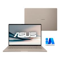 Notebook Asus Zenbook A14 Snapdragon X 32GB, 1TB SSD, Tela de 14" Oled, W11, Zabriskie Beige - UX3407QA-QD391W