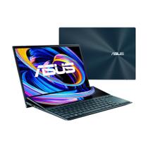 Notebook Asus Zenbook DUO EVO Intel Core I7 1195G7, 16GB RAM, 512GB, 14 Touch, Windows 11 Home, Azul Celestial - UX482EAR-HY438W