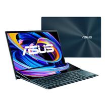 Notebook Asus ZenBook Duo Intel Core i7-1195G7, 16GB RAM, SSD 512GB, 14 Full HD IPS, Windows 11, Touchscreen, Azul - UX482EAR-KA371W