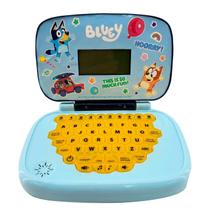 Notebook Bluey Laptop Educativo Musical Bilíngue Para Crianças Com Atividades E Jogos