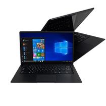 Notebook Brazil PC Intel Quad Core N3450, 6GB, HD 1TB, Windows 10, 14.1", Preto - Flex Computer