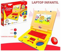 Notebook Brinquedo Laptop Computador Infantil Musical Luz e Educativo Meninos e Meninas Notebook Brinquedo Laptop Computador Infantil Musical Luz e Educativo Meninos e Meninas