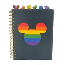 Notebook com designs inovadores Disney Pride Mickey Mouse Notebook com designs inovadores Disney Pride Mickey Mouse
