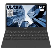 Notebook Core I3 SSD 256GB Nvme 8GB Ram 14,1 FULL HD Preto Linux UL151LX Ultra