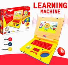 Notebook De Brinquedo Laptop Educativo Computador Infantil Eletrônico Com Som e Luzes Notebook De Brinquedo Laptop Educativo Computador Infantil Eletrônico Com Som e Luzes