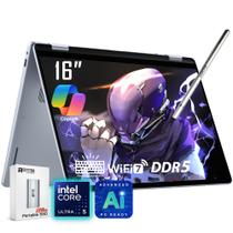 Notebook Dell 16 Plus 2 em 1 com Tela Touch de 16" Core Ultra 5 Notebook Dell 16 Plus 2 em 1 com Tela Touch de 16" Core Ultra 5