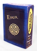Notebook do Doutor Esker, um jogo de cartas de quebra-cabeças no estilo das salas de fuga - Plankton Games