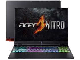 Notebook Gamer Acer Nitro 16 Intel Core i7 512GB SSD 32GB RAM 16" IPS NVIDIA RTX 4060 8GB Windows 11