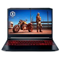 Notebook Gamer Acer NITRO 5 Intel Core i5-11400H, 8GB RAM, GeForce GTX1650, SSD 512GB, 15.6 Full HD, Linux, Preto - AN515-57-57XQ