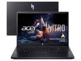 Notebook Gamer Acer Nitro V15 Intel Core i5 512GB SSD 16GB RAM 165Hz RTX 4050 6GB Linux ANV15-52-52X Notebook Gamer Acer Nitro V15 Intel Core i5 512GB SSD 16GB RAM 165Hz RTX 4050 6GB Linux ANV15-52-52X