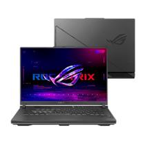 Notebook Gamer ASUS ROG Strix G16 Intel Core i7-13650HX, 8GB RAM, RTX 4050, SSD 512GB, 16" FHD, 165Hz, IPS, KeepOS, Eclipse Gray - G614JU-N3367
