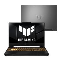 Notebook Gamer ASUS TUF Gaming F15FX507VU RTX4050 Core i7 13620H 16Gb Ram 512Gb SSD W11 15,6" FHD 144Hz Gray-LP177W