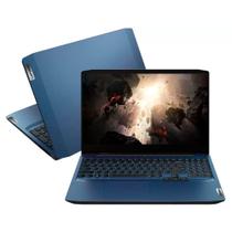 Notebook Gamer Lenovo 3i Intel Core i5-10300H, GeForce GTX 1650, 8GB RAM, SSD 256GB, Tela 15.6' Full HD WVA, Linux, Chameleon Blue - 82CGS00100