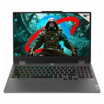 Notebook Gamer Lenovo LOQ 15IRX9 - i5 13450HX, RAM 16GB, SSD 512GB, RTX 4050, Tela 15.6, Linux