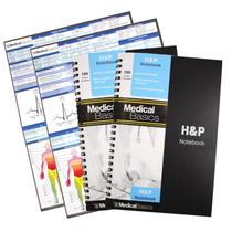 Notebook Histórico médico e físico H&P Medical Basics x2