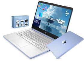 Notebook HP 14" Intel N150 4GB DDR5 628GB Windows 11 Pro Azul Céu Notebook HP 14" Intel N150 4GB DDR5 628GB Windows 11 Pro Azul Céu