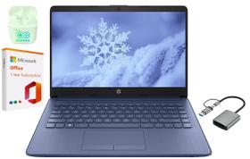 Notebook HP 14" Intel N4120 8 GB RAM 64 GB eMMC + 256 GB SD